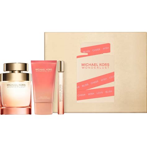 micheal kors set|michael kors wonderlust gift set.